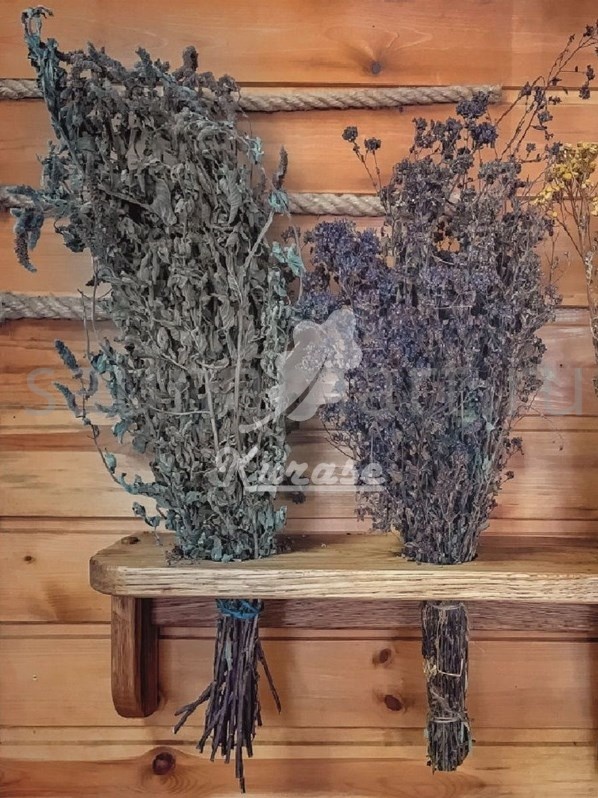 Фито полка для веников и трав ольха (22431) Фито полка для веников и трав ольха (22431)