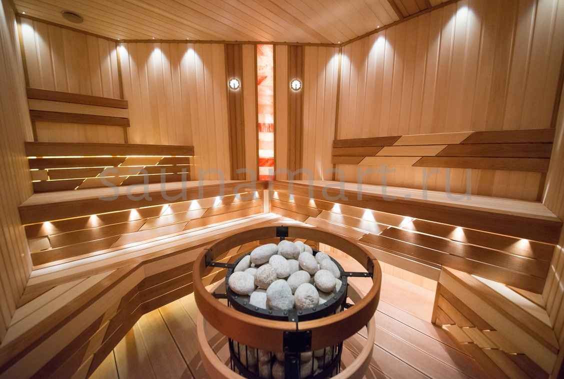 Кирпич из гималайской соли скошенный 20*10*5см шлифованный Кирпич из гималайской соли скошенный 20*10*5см шлифованный