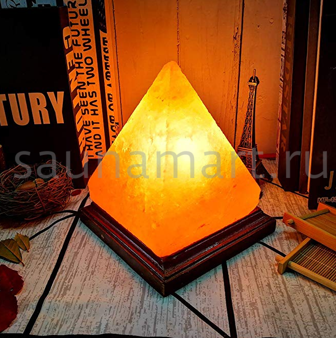 Соляная лампа Пирамида (2-2.5 кг) Соляная лампа Пирамида (2-2.5 кг)