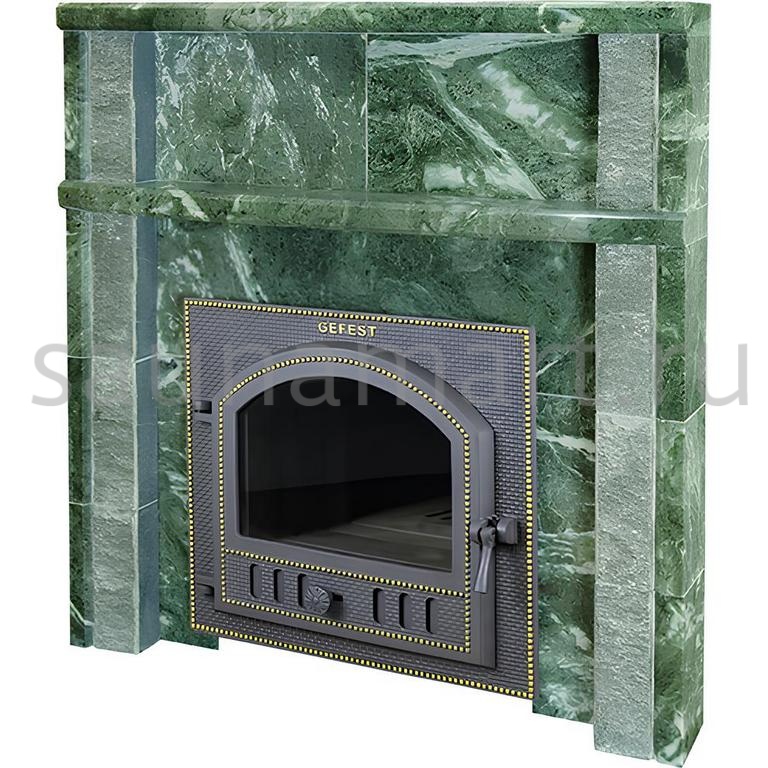 Портал из натурального камня 03 М/П-Змеевик Портал из натурального камня 03 М/П-Змеевик