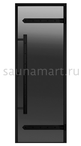 Дверь для сауны Harvia стеклянная Legend 7/19 (черная коробка сосна серая D71902ML) Дверь для сауны Harvia стеклянная Legend 7/19 (черная коробка сосна серая D71902ML)