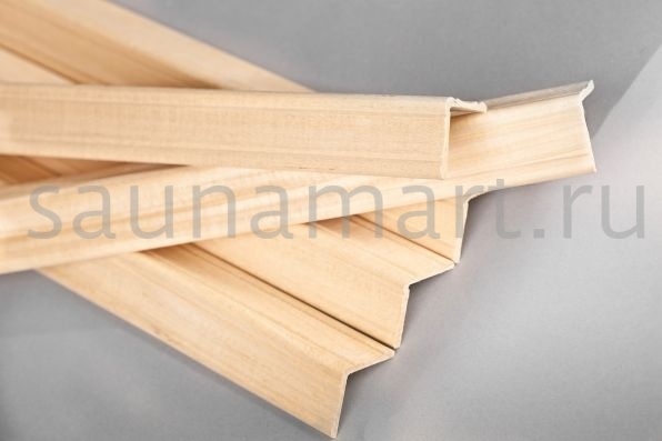 Уголок Липа сорт Экстра 40х40 L-2.2 м Уголок Липа сорт Экстра 40х40 L-2.2 м