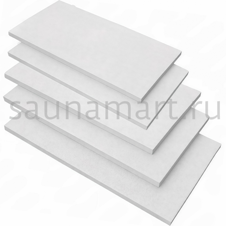 Плита огнезащитная из силиката кальция ИзолМакс 1000х1220х30 мм Плита огнезащитная из силиката кальция ИзолМакс 1000х1220х30 мм