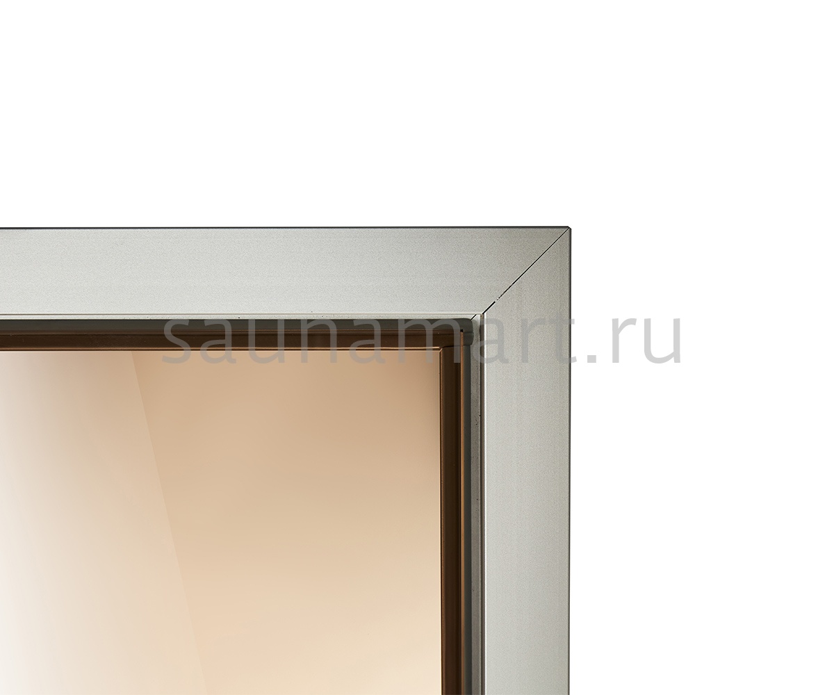 Дверь стеклянная Grandis GS 780*1990 (Anodize Silver) Бронзовая  левая руч. нерж. Дверь стеклянная Grandis GS 780*1990 (Anodize Silver) Бронзовая  левая руч. нерж.