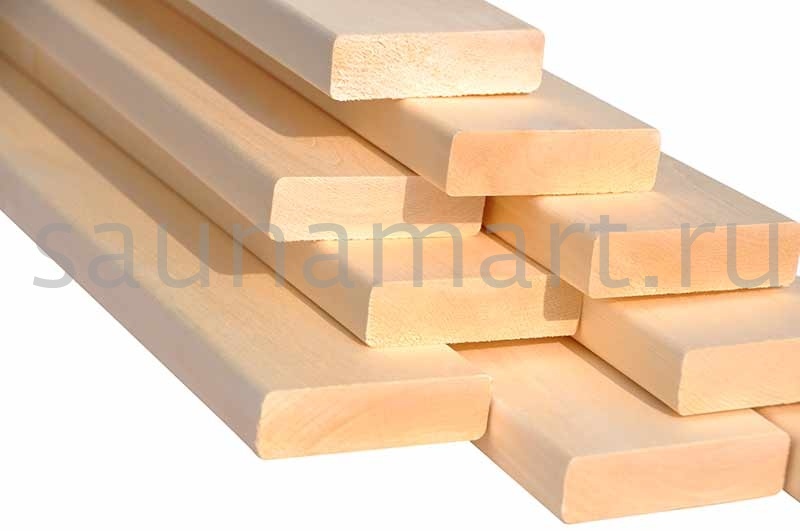 Полок Липа сорт А 25х90 L-1.5 м Полок Липа сорт А 25х90 L-1.5 м