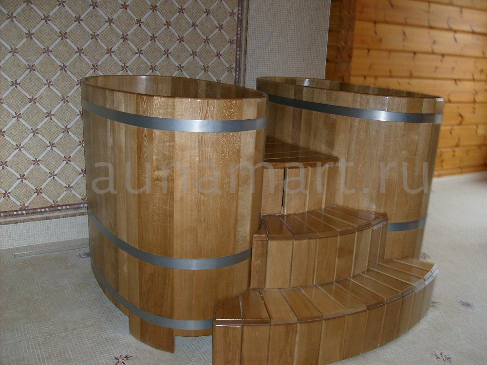 Купель овальная из дуба 1.0 х0.7 х1.0 с полимерным покрытием натуральная Купель овальная из дуба 1.0 х0.7 х1.0 с полимерным покрытием натуральная