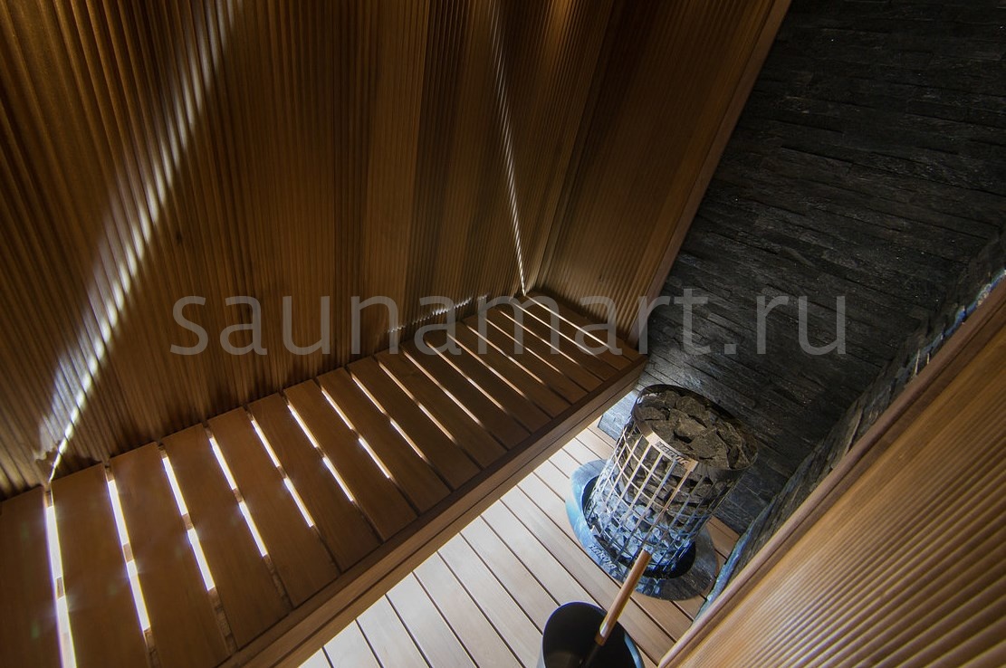 Печь электрическая Harvia Cilindro PC90 встроенный пульт Печь электрическая Harvia Cilindro PC90 встроенный пульт