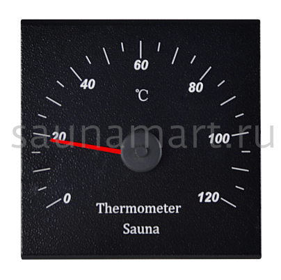 Термометр алюминиевый квадрат Kurase Термометр алюминиевый квадрат Kurase