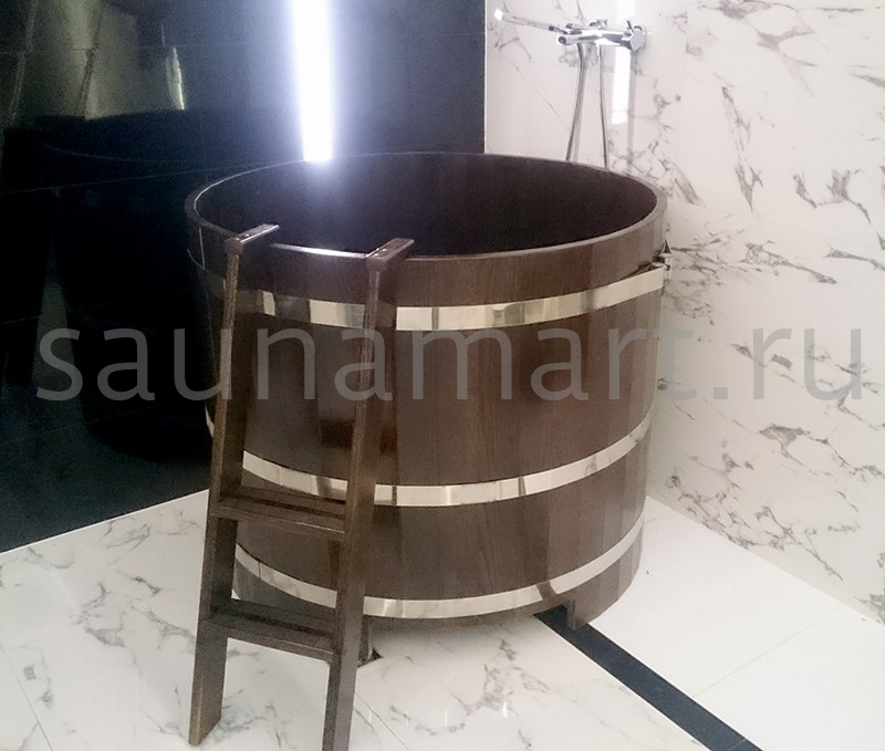 Купель круглая из дуба D=1.2 H=1.0 без покрытия CityWood Купель круглая из дуба D=1.2 H=1.0 без покрытия CityWood