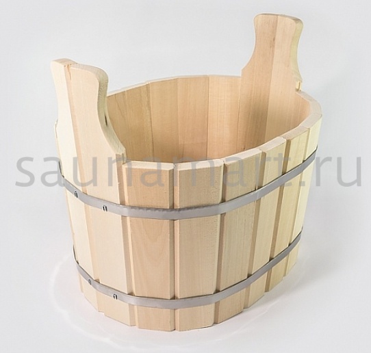 Шайка двухручная 15 л. Овал Шайка двухручная 15 л. Овал