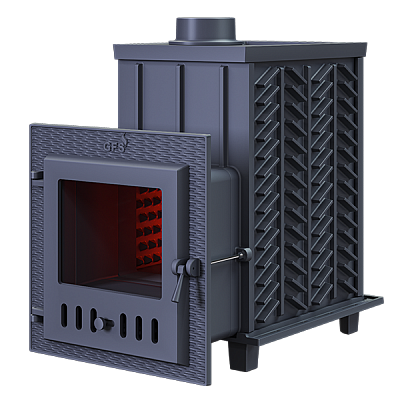 Печь дровяная чугунная Гефест GFS ЗК 30 (М) Печь дровяная чугунная Гефест GFS ЗК 30 (М)