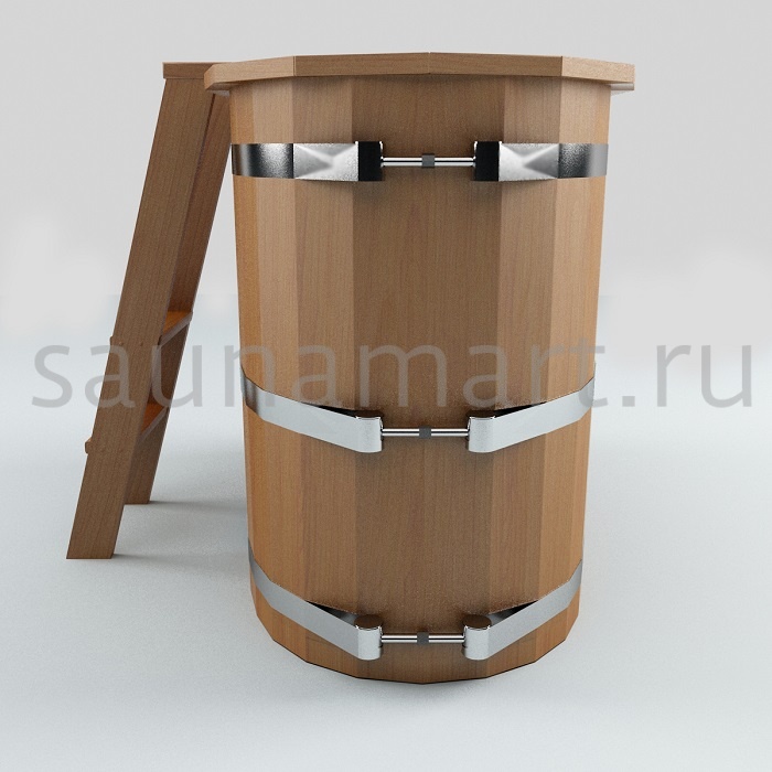 Купель пластиковая овальная 1.0 х0.7 х1.0 дуб/лиственница с полимерным покрытием Купель пластиковая овальная 1.0 х0.7 х1.0 дуб/лиственница с полимерным покрытием