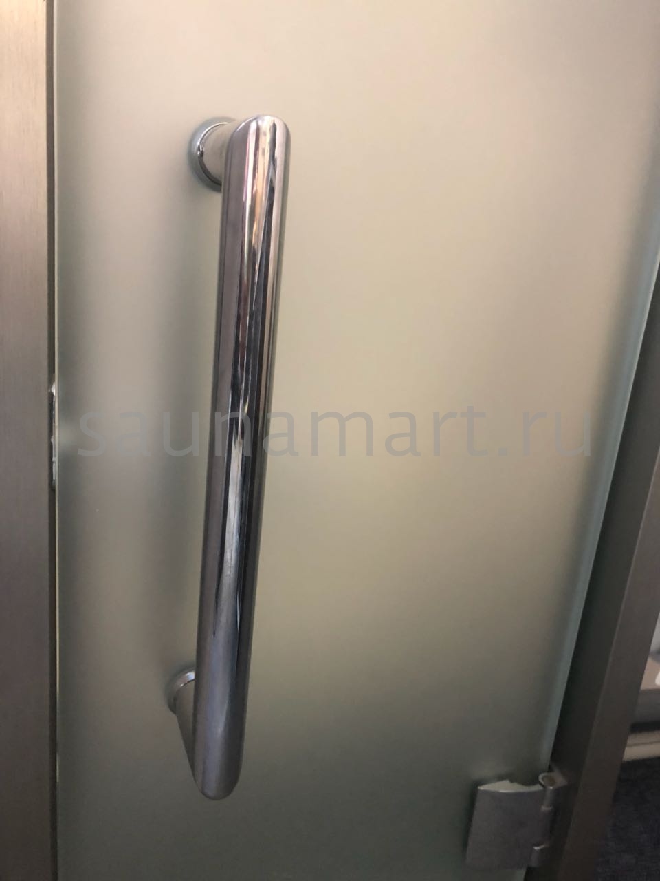 Дверь для сауны 680*1890 Grandis GS Anod Silver Сатин 8мм левая Дверь для сауны 680*1890 Grandis GS Anod Silver Сатин 8мм левая