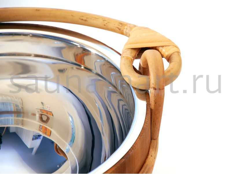 Sawo Ведро деревянное 5 л. со вставкой из нерж. 371-МD Sawo Ведро деревянное 5 л. со вставкой из нерж. 371-МD