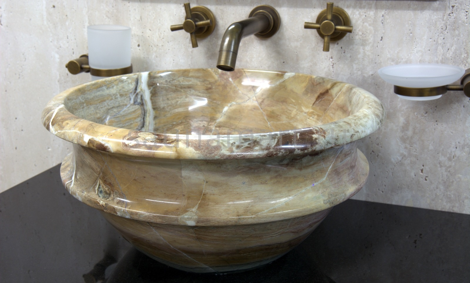 Курна мраморная КМ01 (без слива) Курна мраморная КМ01 (без слива)