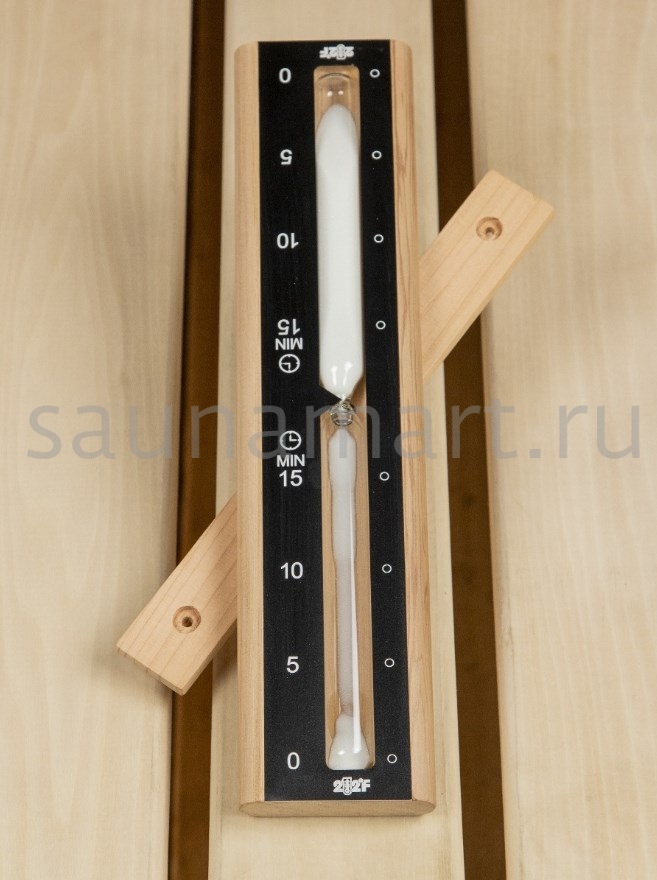 Часы песочные кедр 15 мин BLACK белый песок Часы песочные кедр 15 мин BLACK белый песок