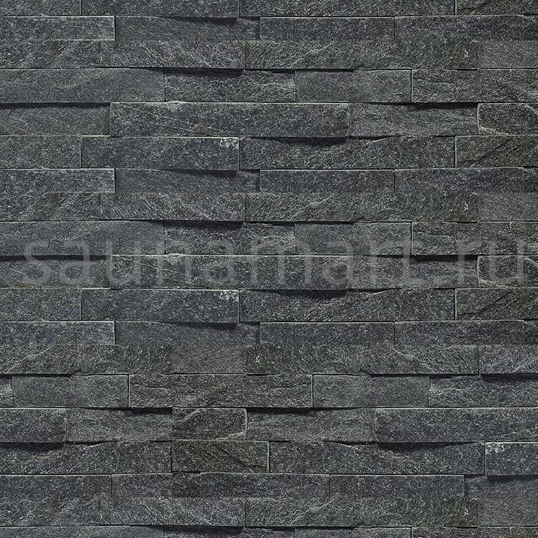 Камень натуральный Кварцит Черный плитка 600х150мм 10-20мм (0.63 м2/уп) Камень натуральный Кварцит Черный плитка 600х150мм 10-20мм (0.63 м2/уп)