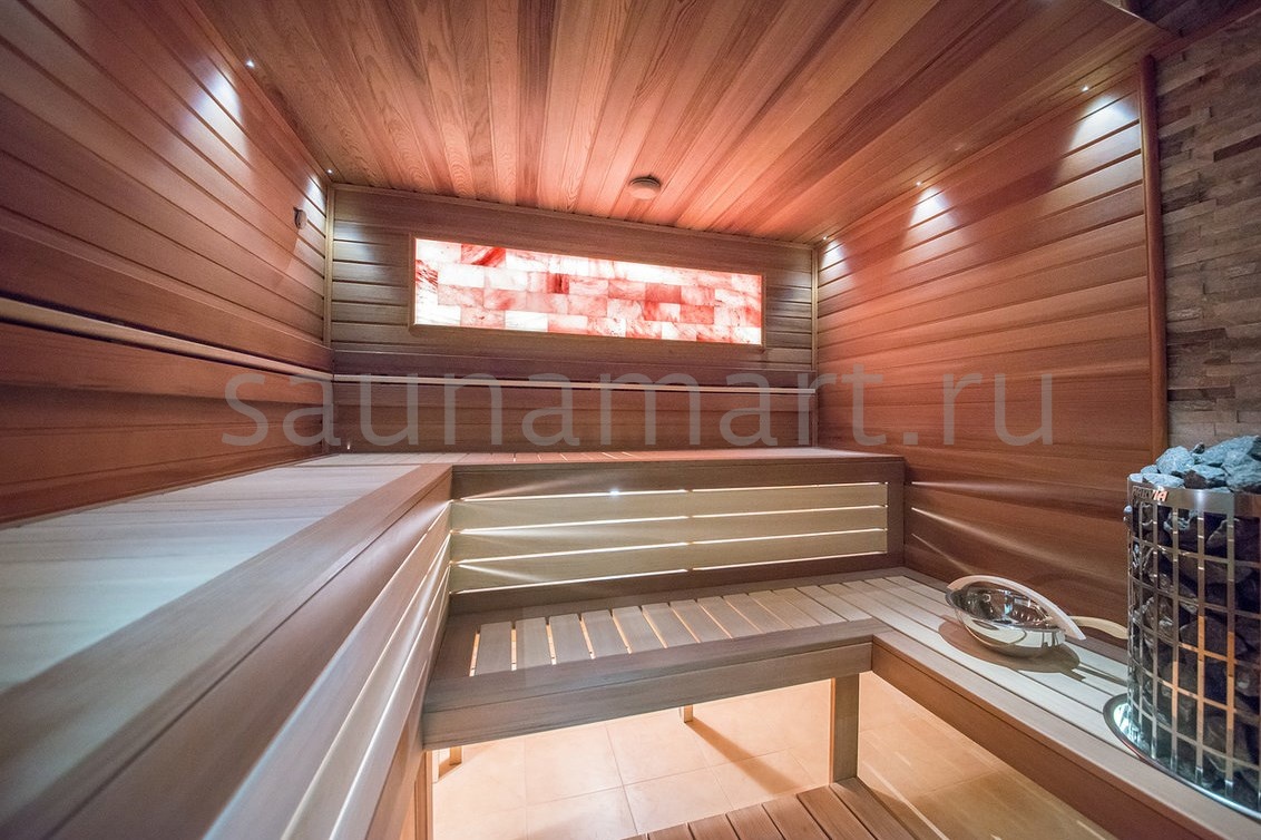 Кирпич из гималайской соли 20х10х5см шлифов SALTWAY Кирпич из гималайской соли 20х10х5см шлифов SALTWAY