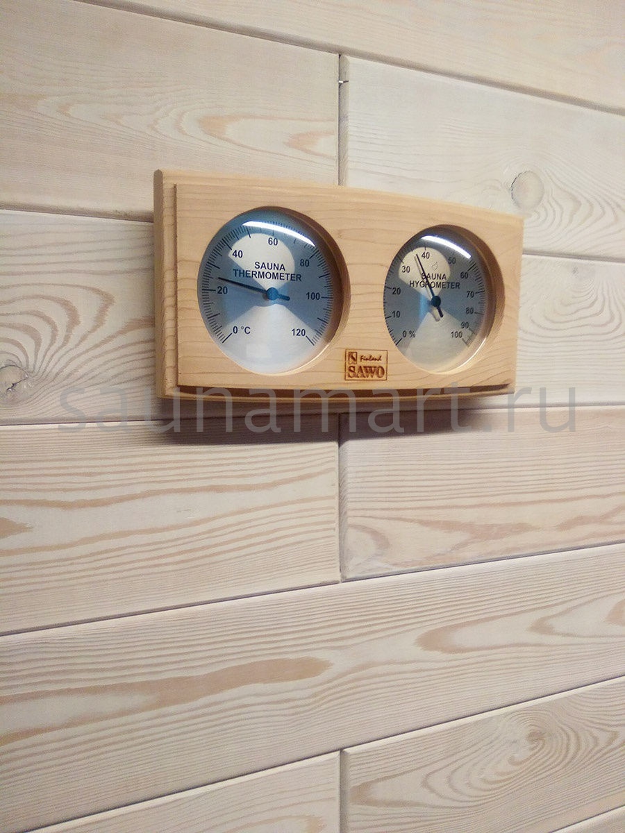 Термогигрометр Sawo 271-THD кедр Термогигрометр Sawo 271-THD кедр