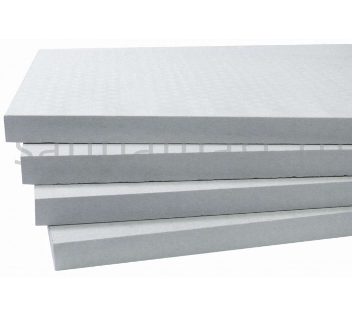 Плита огнезащитная из силиката кальция ИзолМакс 1000х1220х30 мм Плита огнезащитная из силиката кальция ИзолМакс 1000х1220х30 мм