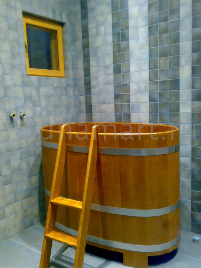 Купель овальная из лиственницы 1.0 х0.7 х1.0 без покрытия CityWood Купель овальная из лиственницы 1.0 х0.7 х1.0 без покрытия CityWood