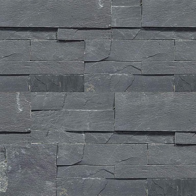 Камень натуральный Сланец черный плитка 180х350мм 10-20мм (0.378 м2/уп)  Камень натуральный Сланец черный плитка 180х350мм 10-20мм (0.378 м2/уп)