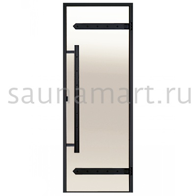 Дверь для сауны Harvia стеклянная LEGEND 7/19 (черная коробка сосна сатин D71905ML) Дверь для сауны Harvia стеклянная LEGEND 7/19 (черная коробка сосна сатин D71905ML)