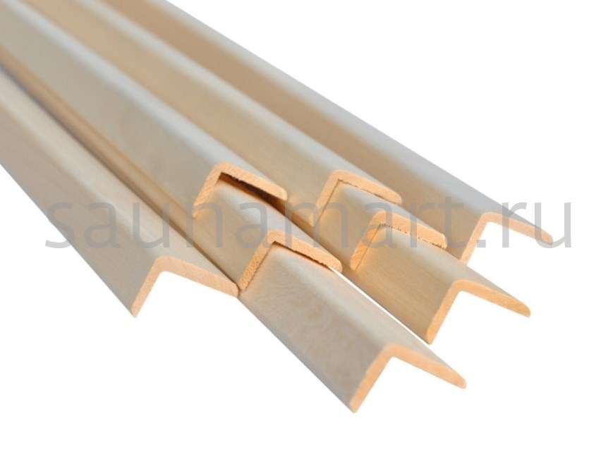 Уголок Липа сорт Экстра 40х40 L-2.4 м Уголок Липа сорт Экстра 40х40 L-2.4 м