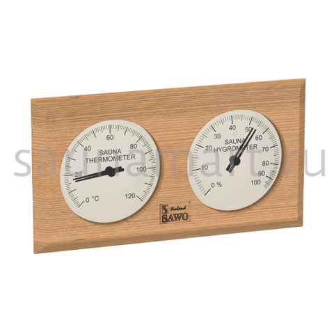 Sawo термогигрометр со стеклом из кедра 221-THED Sawo термогигрометр со стеклом из кедра 221-THED