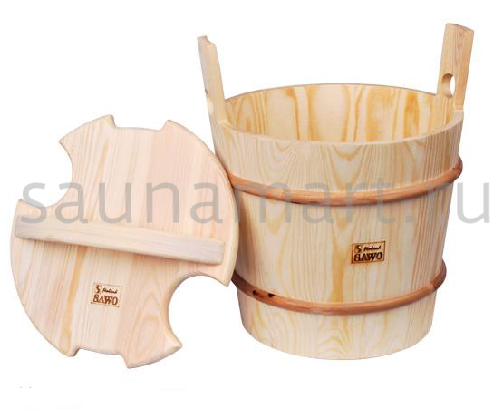 Sawo Запарник 18л. с пластик. вставкой 381-P без крышки сосна Sawo Запарник 18л. с пластик. вставкой 381-P без крышки сосна