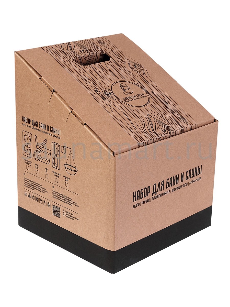 Черпак для бани с бамбуковой ручкой BROWN Kurase Черпак для бани с бамбуковой ручкой BROWN Kurase