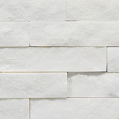 Камень натуральный Кварцит Белый плитка 600х150 мм 10-20мм (0.63 м2/уп) Камень натуральный Кварцит Белый плитка 600х150 мм 10-20мм (0.63 м2/уп)