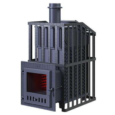 Печь дровяная чугунная Гефест GFS ЗК 18 (М) Ураган Печь дровяная чугунная Гефест GFS ЗК 18 (М) Ураган