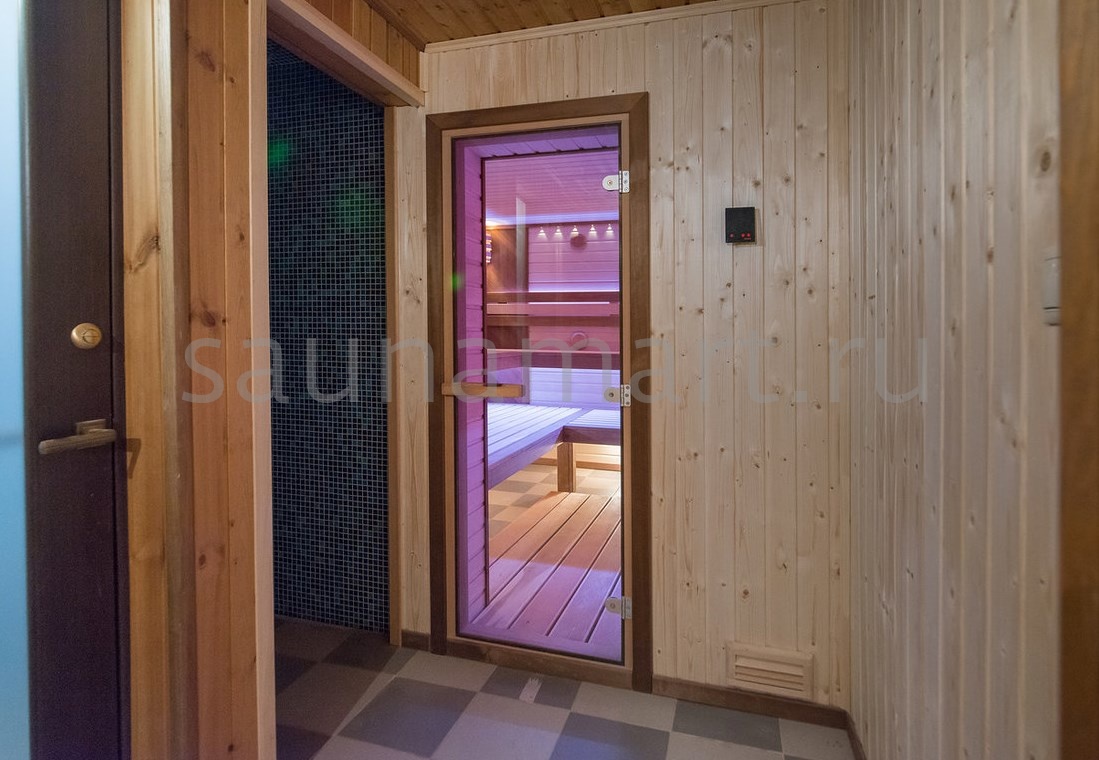 SAWO Комлпект двери с бронзовым стеклом с порогом осина 742-4SGA SAWO Комлпект двери с бронзовым стеклом с порогом осина 742-4SGA