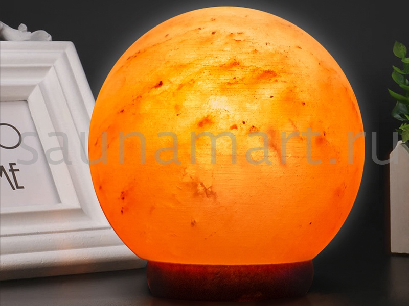 Соляная лампа Шар (3-4кг) SALTWAY Соляная лампа Шар (3-4кг) SALTWAY