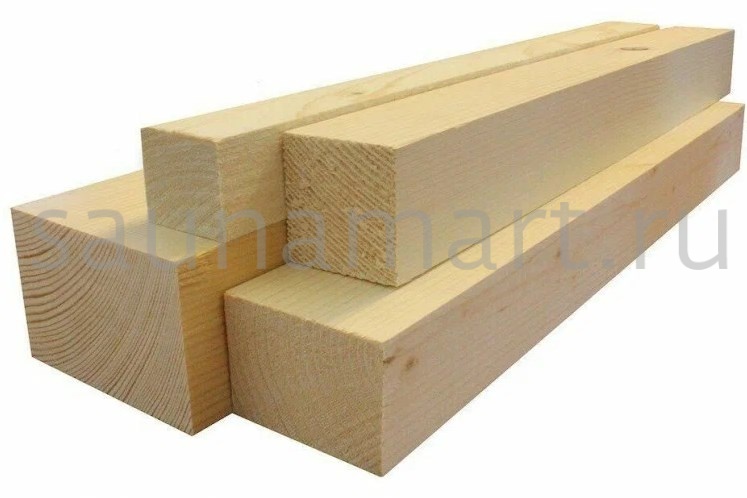 Брус калиброванный сосна 50х40 L-3.0 м Брус калиброванный сосна 50х40 L-3.0 м