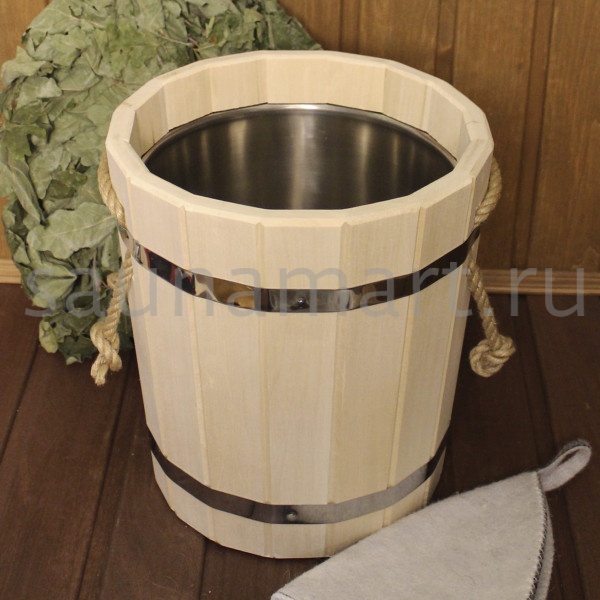 Запарник с нержавеющей вставкой 20 л Запарник с нержавеющей вставкой 20 л