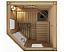 SAWO Сауна в сборе модель 1616LAC-CD без оборудования и аксессуаров кедр