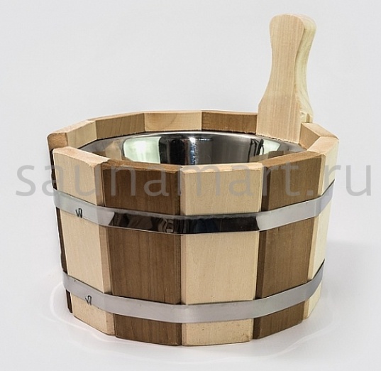 Ушат 3 л. нерж. вставкой ТЛТ-10 Ушат 3 л. нерж. вставкой ТЛТ-10